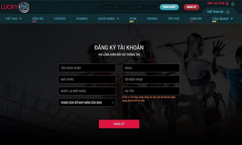 Quy trình đăng ký 100Win rất đơn giản và dễ dàng - 100Win